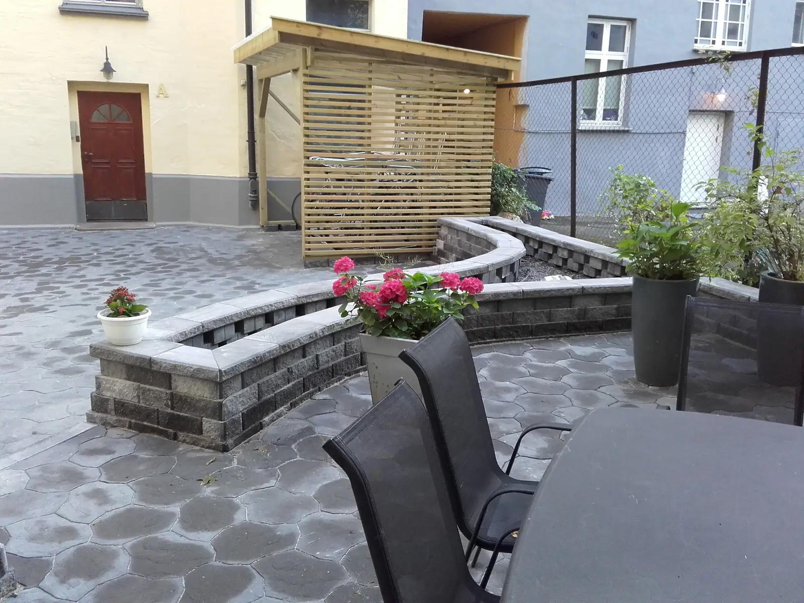 Ferdig uteplass