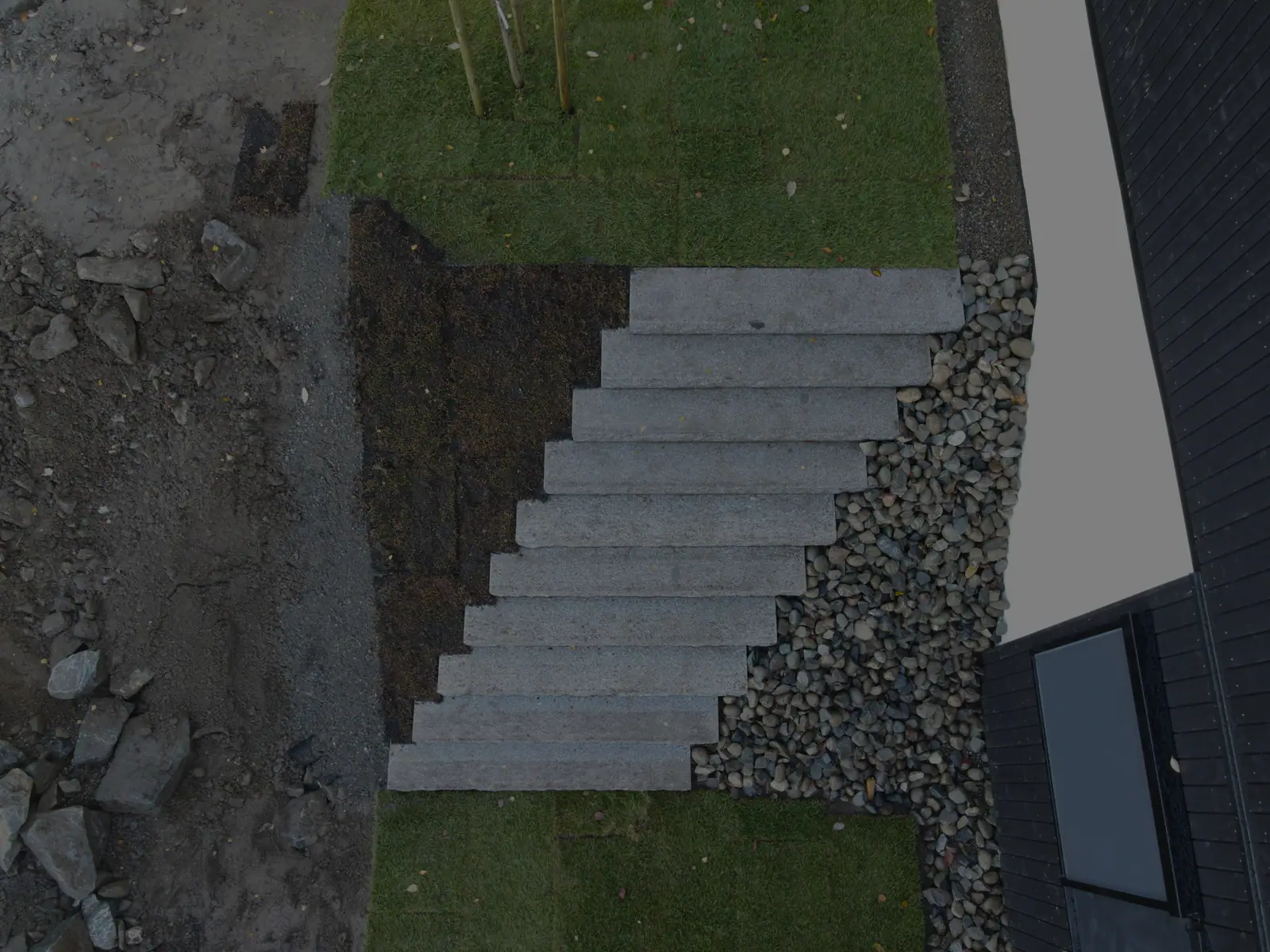 Granittrapp — ferdig jobb